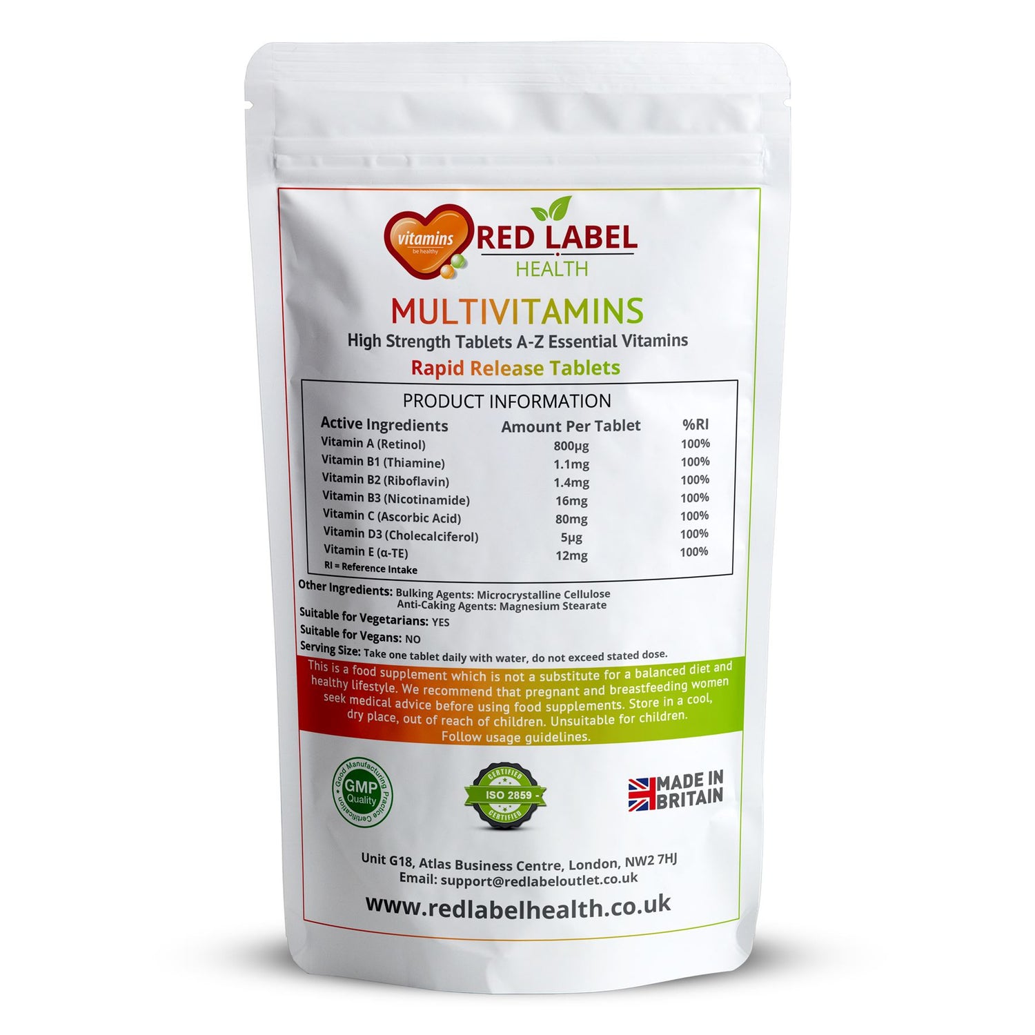 Multi Vitamins - 360 Tablets