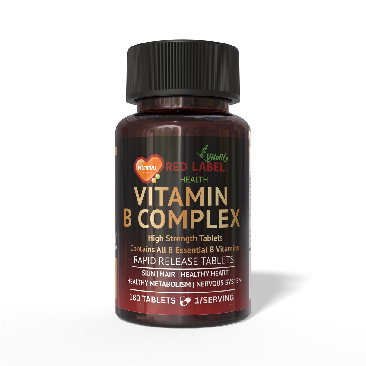Vitamin B Complex - 180 Tablets