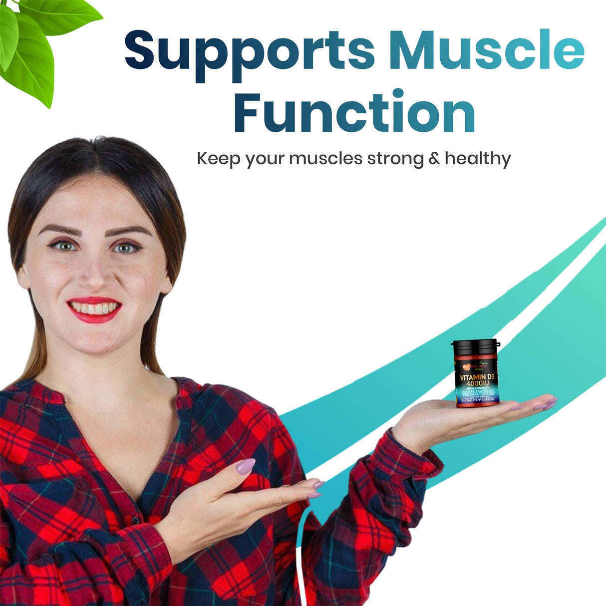 Vitamin D3 4000IU - 365 Tablets