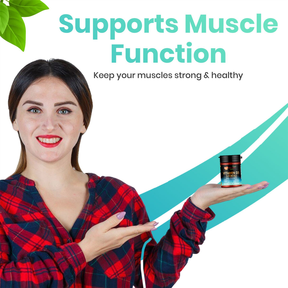 Vitamin D3 1000IU - 365 Tablets