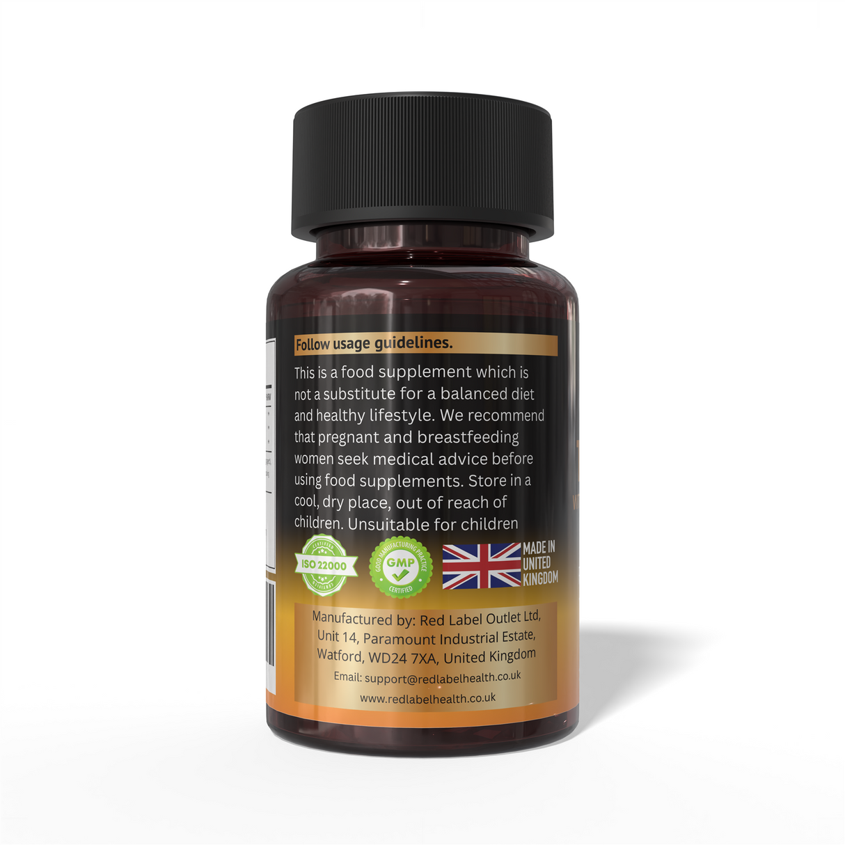 Turmeric 180 Tablets 2620mg with Black Pepper & Ginger