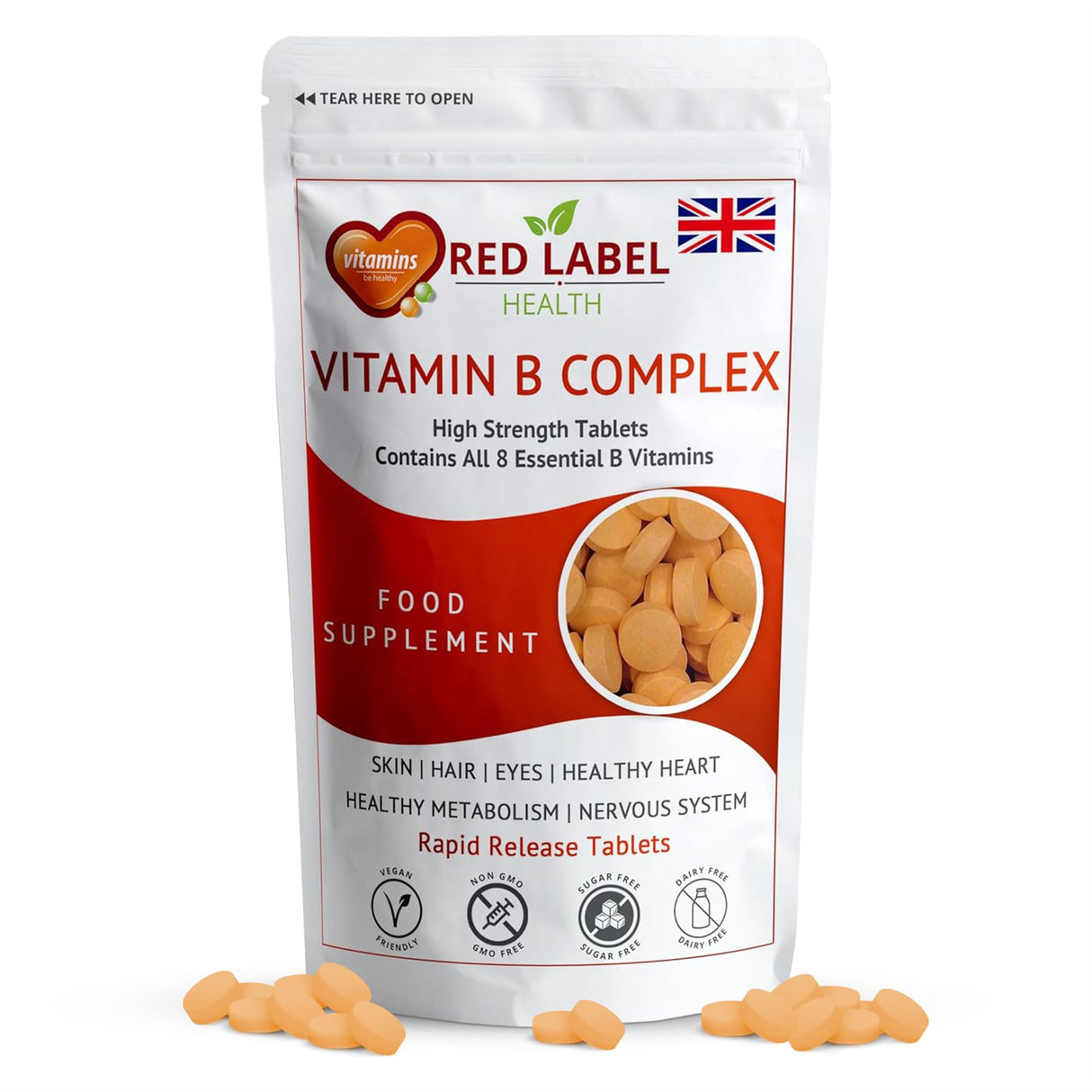 Vitamin B Complex - 360 Tablets