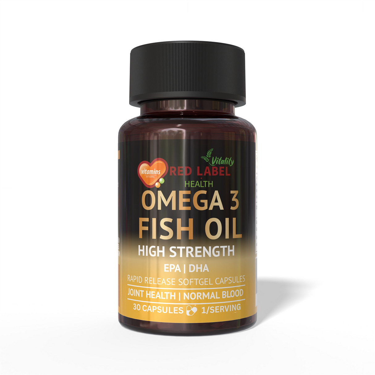 Omega 3 Fish Oil 1000mg - 30 Capsules