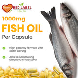 Omega 3 Fish Oil Capsules 1000mg