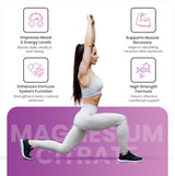 Magnesium Citrate 740mg 30 Capsules High Strength Fatigue & PMS