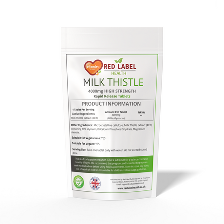 Milk Thistle Extract 4000mg - 400 Tablets