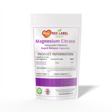 Magnesium Citrate 740mg - 60 Capsules High Strength Fatigue & PMS