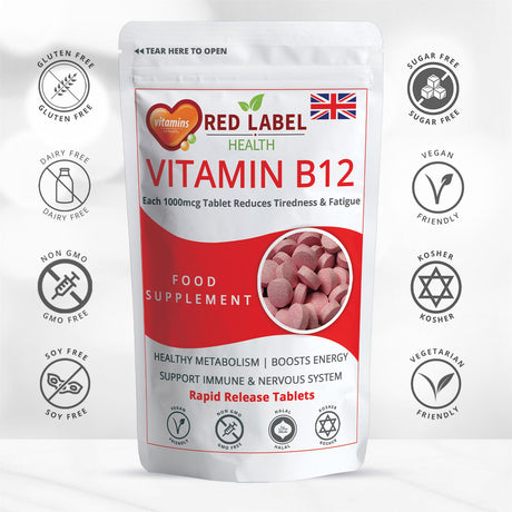 Vitamin B12 1000mcg - 360 Tablets