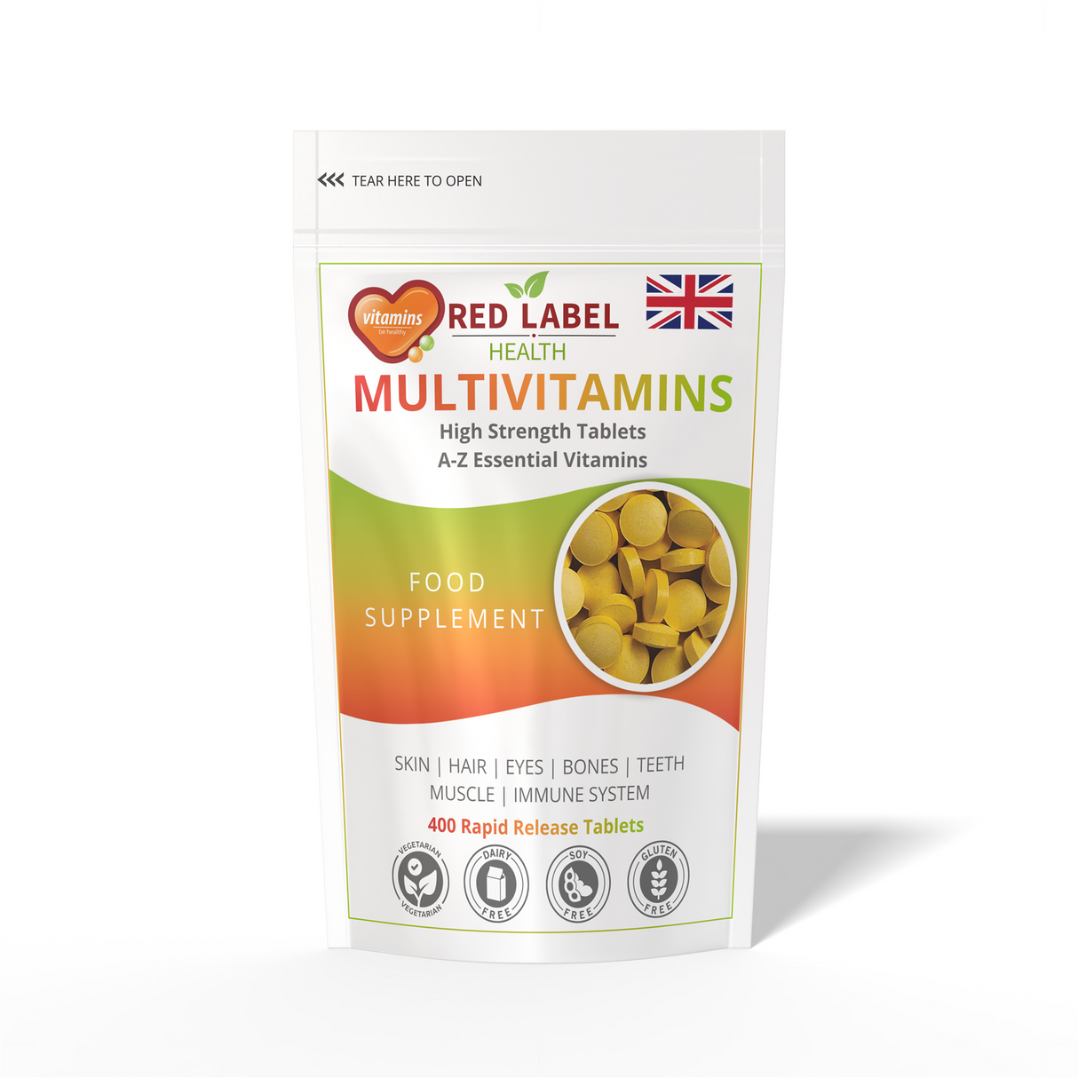 Multi Vitamins - 400 Tablets