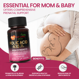 Folic Acid 400mcg - 365 Tablets