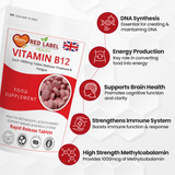 Vitamin B12 1000mcg - 360 Tablets