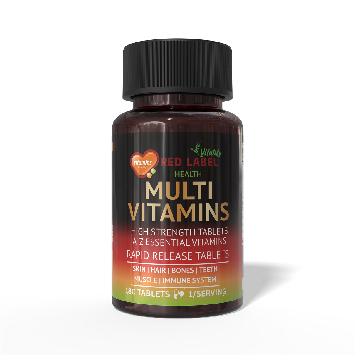 Multi Vitamins And Minerals - 180 Tablets