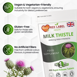 Milk Thistle Extract 4000mg - 400 Tablets