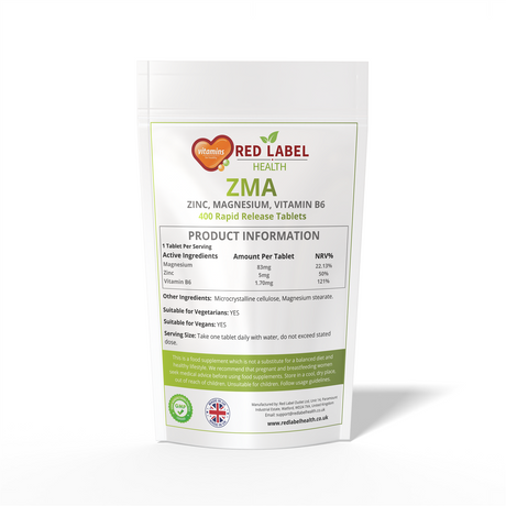 Zinc Magnesium Vitamin B6 - 180 Tablets