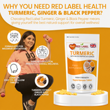 Turmeric 365 Tablets 2620mg with Black Pepper & Ginger