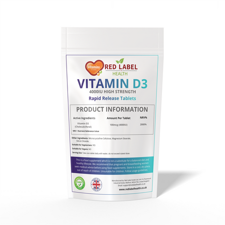 Vitamin D3 4000IU - 360 Tablets