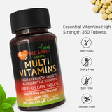 Multi Vitamins And Minerals - 180 Tablets