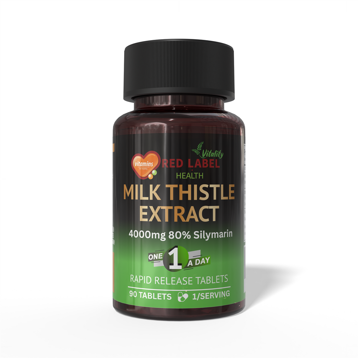 Milk Thistle Extract 4000mg 90 Tablets
